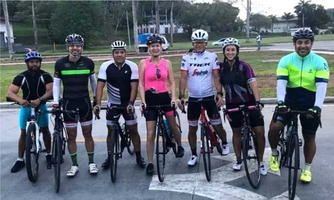 I love cycling with my friends (I’m in the middle with the pink top) along the open spaces of the Amador Causeway and the Pacific Bay. There is always too much to see and enjoy!