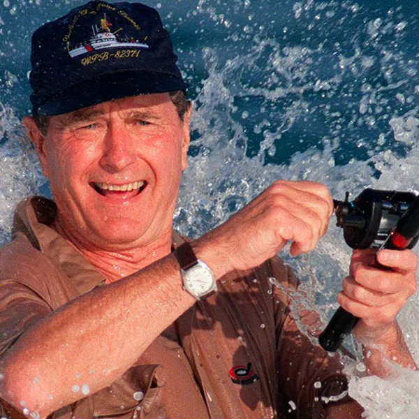 George H W Bush loved visiting the Tropic Star Lodge in Panama and caught several marlins with the resort’s expert guides.