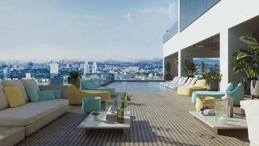 The condotels of Arcadia are more aimed at the professional looking for a semi-long term rental while “working from anywhere”. With a business center and the incredible location to Tocumen International Airport, these units attract a younger professional audience.