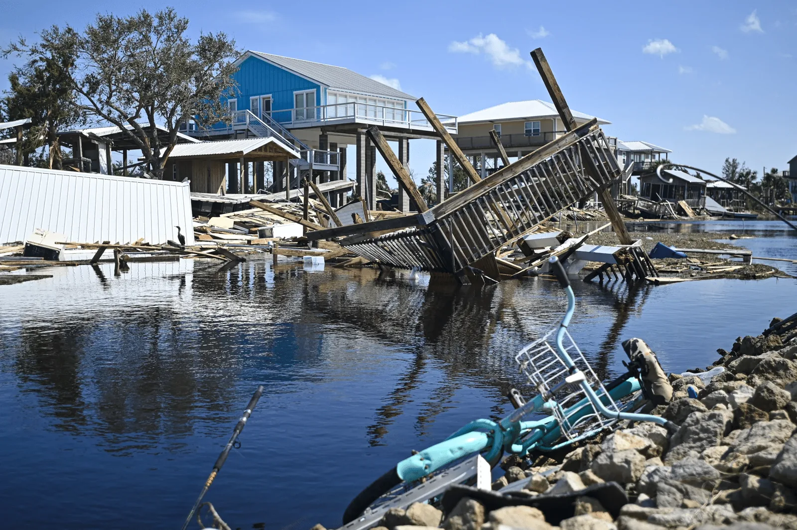 So many people’s lives have been turned upside down after the twin destructive storms of Helene and Milton. The bike you loved and the pier you visited to find your inner peace are beyond repair. Where do you start to rebuild?