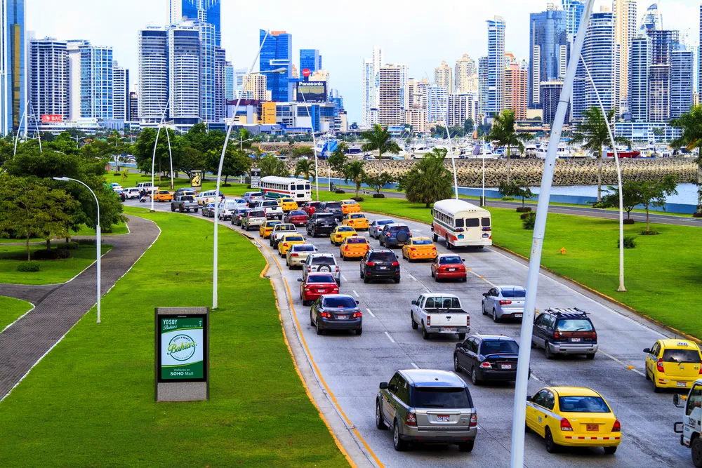 Traffic in Panama City