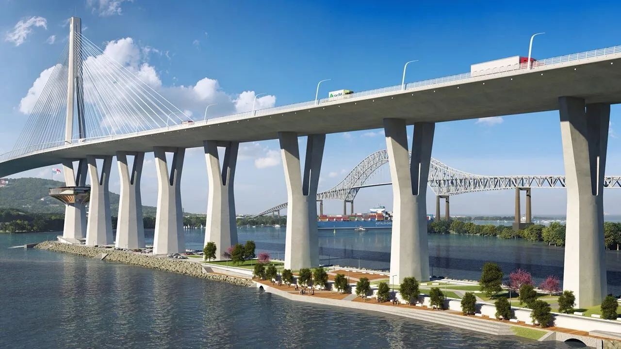 Canal Fourth Bridge panama