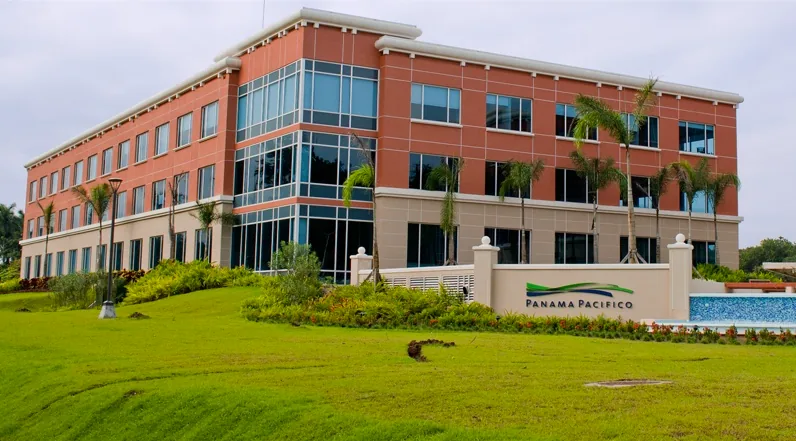 Panama Pacifico, the old US Howard Air Force base is attractive to multinational companies for its location near the Panama Canal and its extensive acreage open for development. There is even a small international airport.