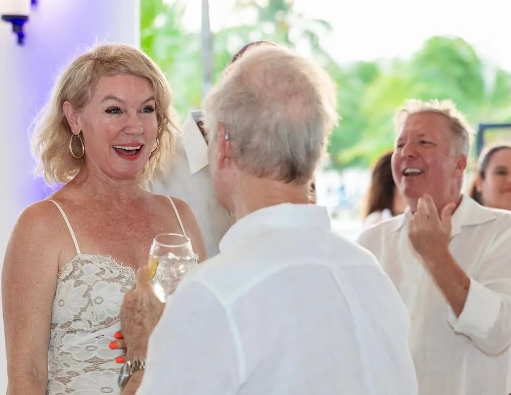 Can you tell? I loved the party, sharing with clients and friends.
